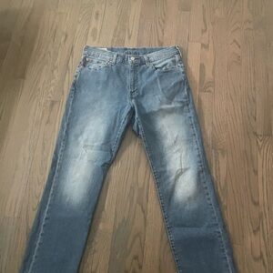 Levi's Men's Straight Jeans in Faded Blue